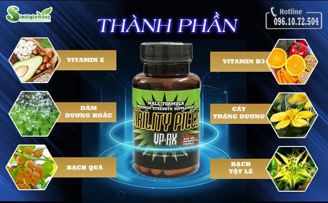 Thành phần Virility Pills VP-RX