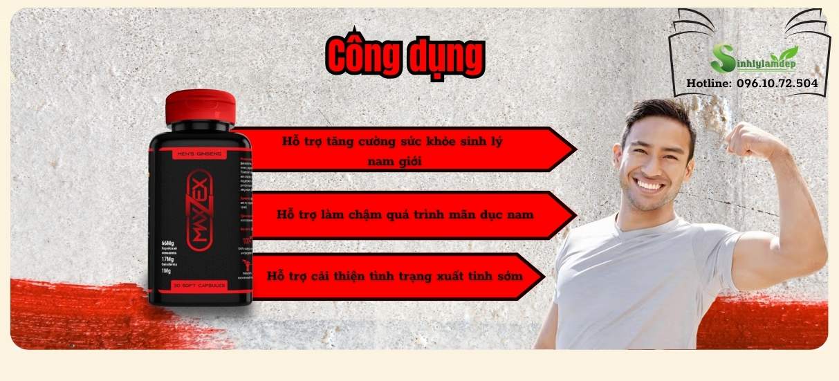 Công dụng chính của Maxzex