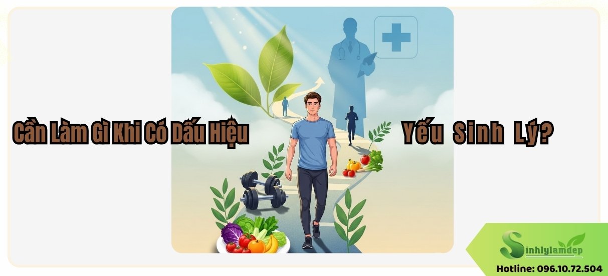 Cần làm gì khi có dấu hiệu yếu sinh lý