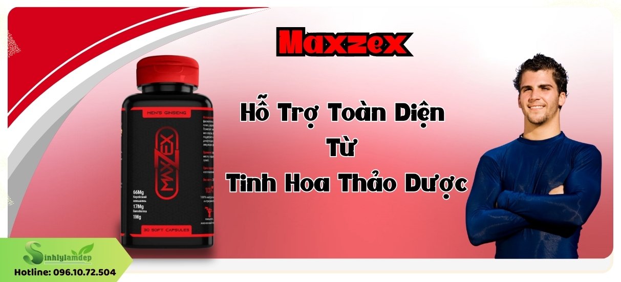 Sâm Maxzex hỗ trợ cải thiện sinh lý nam giới
