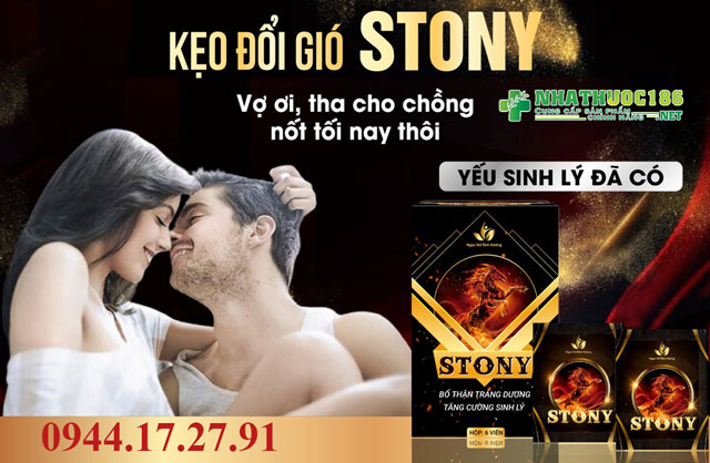 tác dụng kẹo stony