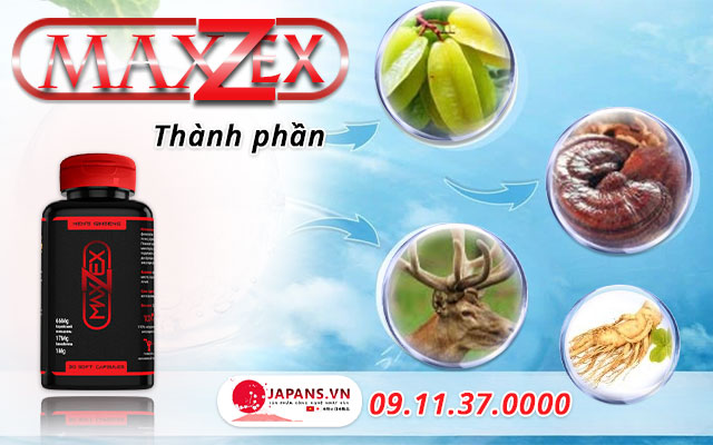 Thành phần MaxZex